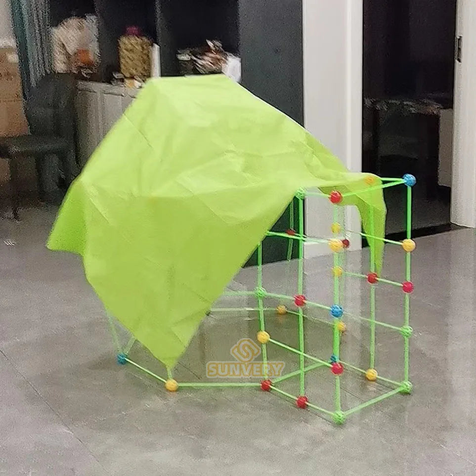 Kids forts building kit Construction Fortress Child Game