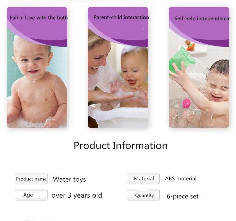Children s Octopus Bath Toys Kids Summer Pool