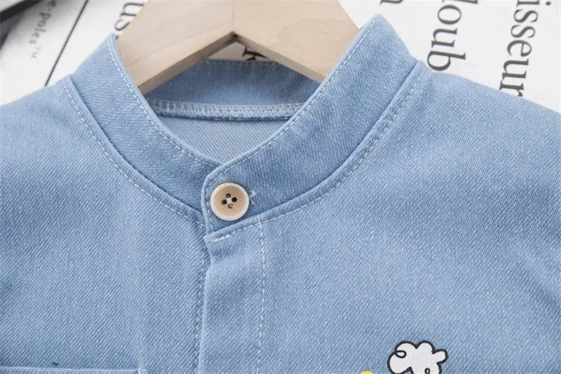 New Summer Baby Boys Denim Clothing Children Casual