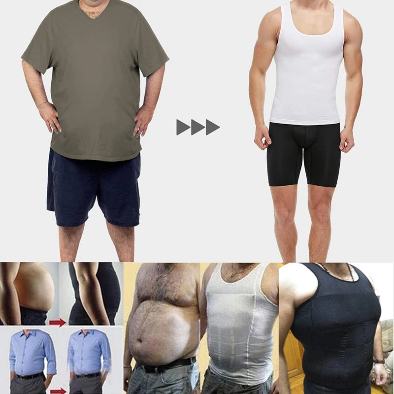 Men Slimming Body Shaper Belly Control Shapewear Man