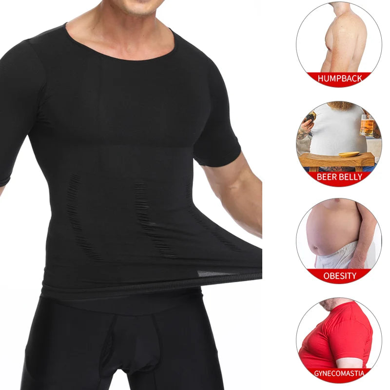Men Slimming Body Shaper Belly Control Shapewear Man