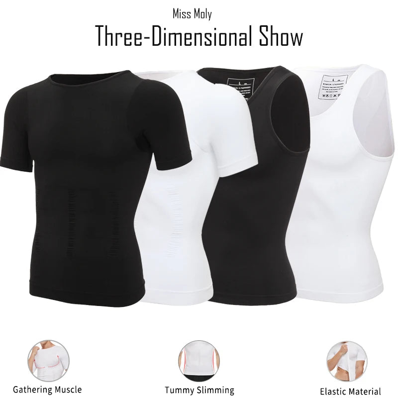 Men Slimming Body Shaper Belly Control Shapewear Man