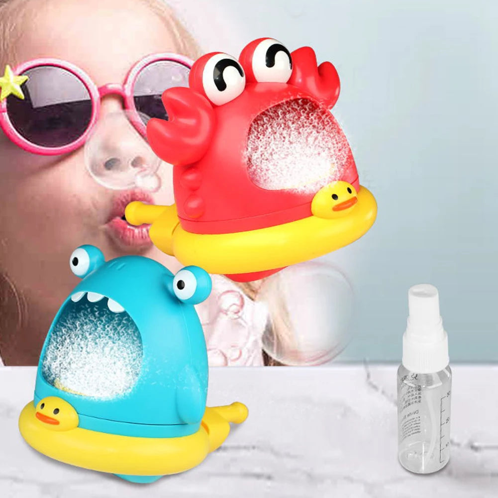 Bathtub Soap Machine Blowing Bubble Baby Bath Toys