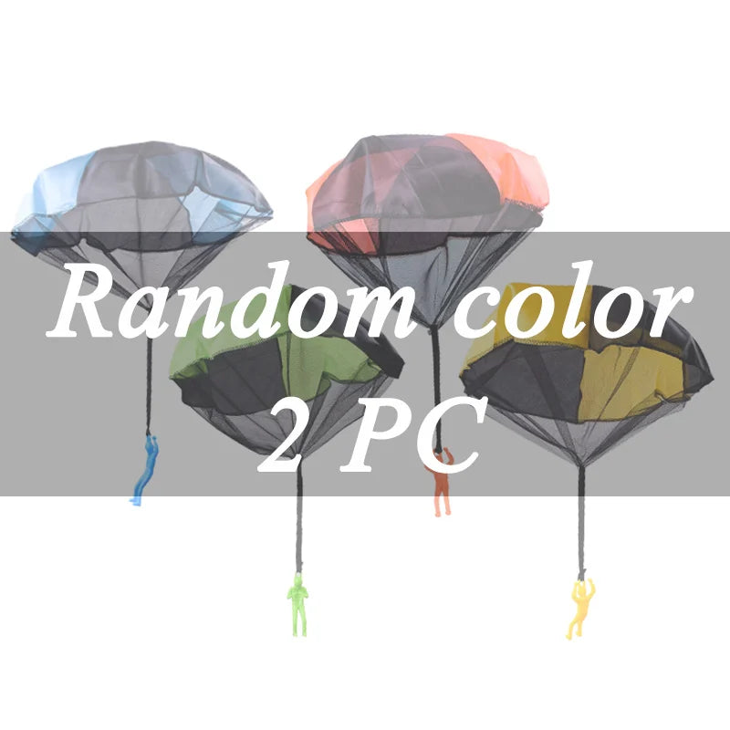 Children Sports Play Parachute Toys Inside & Outside Games Soldier Flying Parachute Fun Party Sports Activity Toys Gifts for Boy
