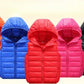 Fall Solid Waistcoat Children Outerwear Winter Coats Kids