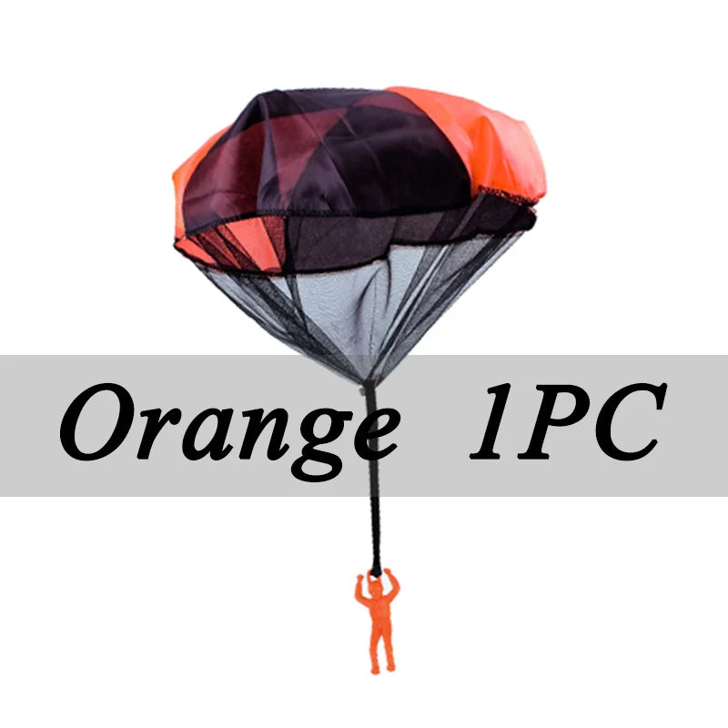Children Sports Play Parachute Toys Inside & Outside Games Soldier Flying Parachute Fun Party Sports Activity Toys Gifts for Boy