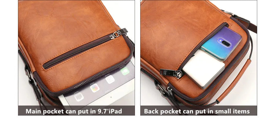 JEEP BULUO Multi function Business Handbags Men New