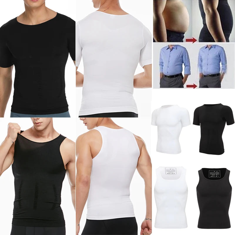 Men Slimming Body Shaper Belly Control Shapewear Man