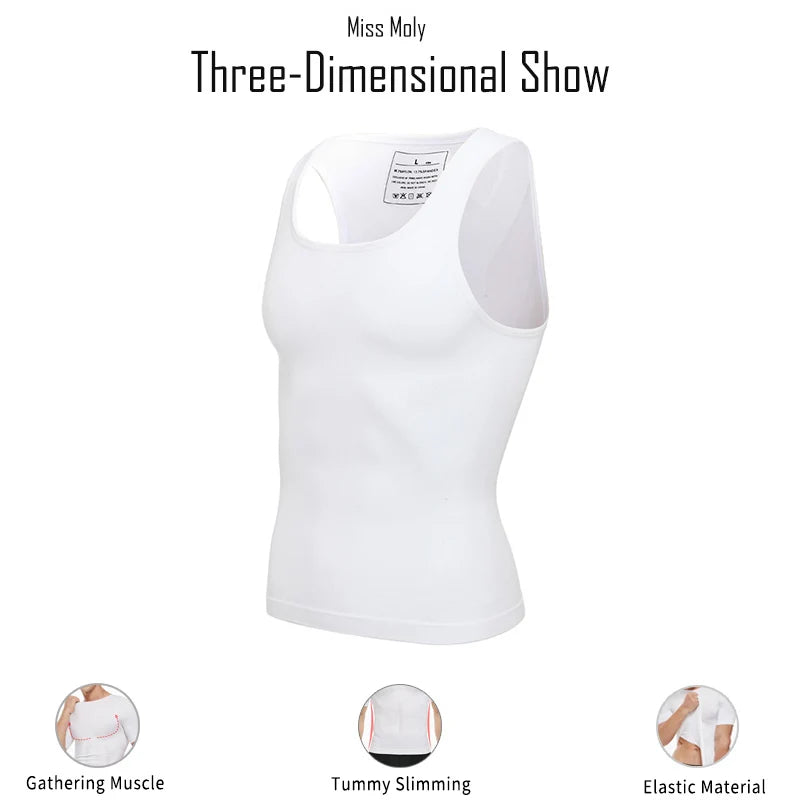 Men Slimming Body Shaper Belly Control Shapewear Man