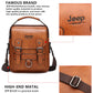 JEEP BULUO Multi function Business Handbags Men New