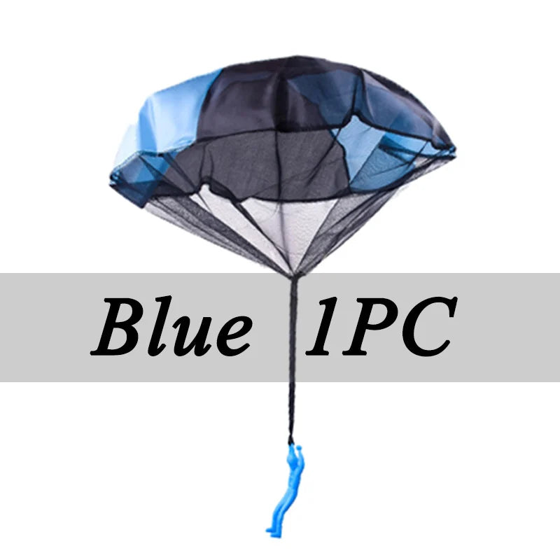 Children Sports Play Parachute Toys Inside & Outside Games Soldier Flying Parachute Fun Party Sports Activity Toys Gifts for Boy