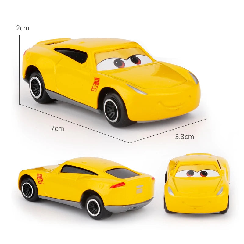 7PCS Set Disney Pixar Car 3 Lightning m