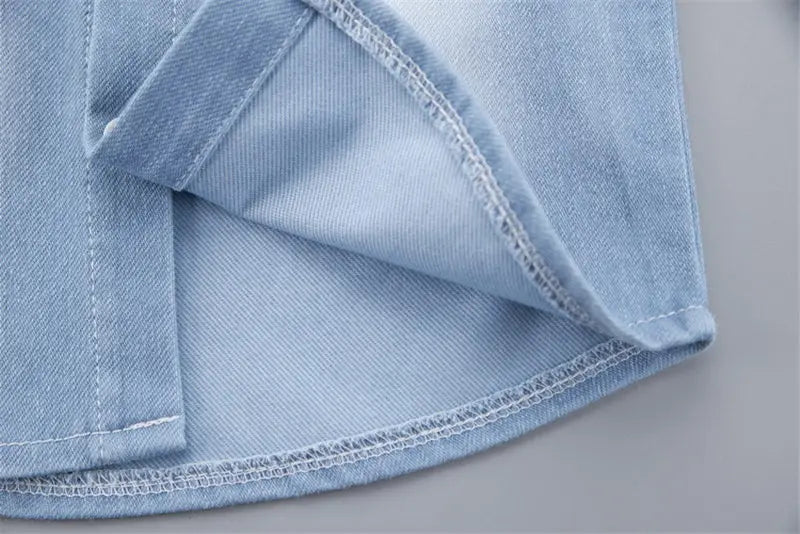 New Summer Baby Boys Denim Clothing Children Casual
