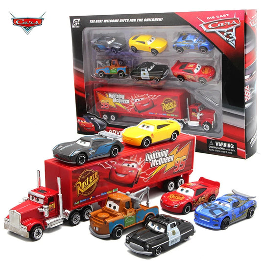 7PCS Set Disney Pixar Car 3 Lightning m