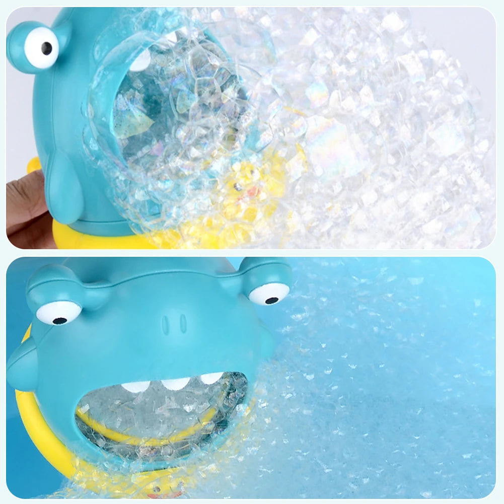 Bathtub Soap Machine Blowing Bubble Baby Bath Toys
