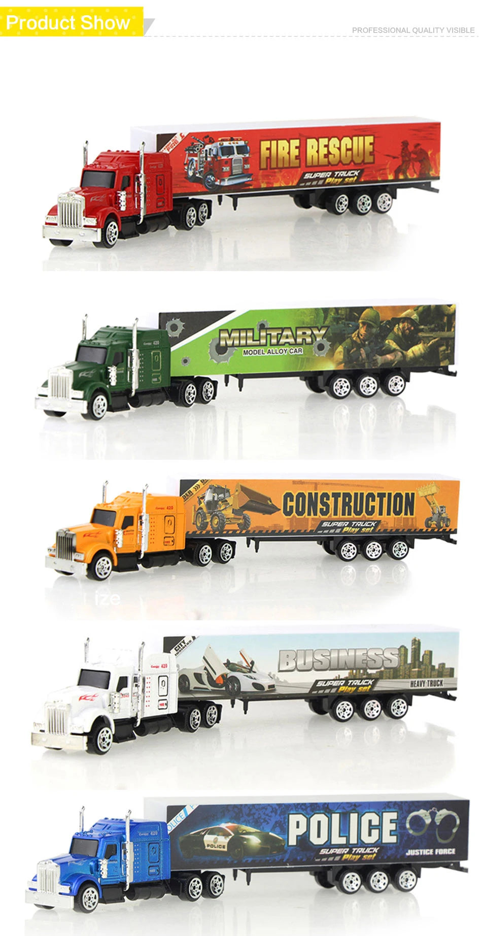 1 Pcs Sliding Alloy Truck Model Diecast Car