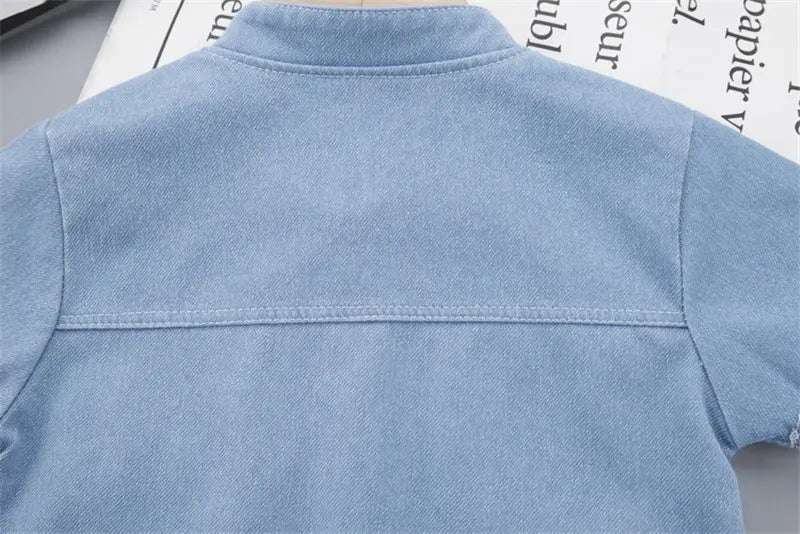 New Summer Baby Boys Denim Clothing Children Casual