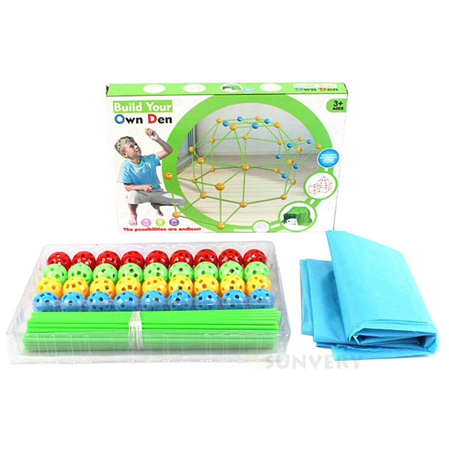 Kids forts building kit Construction Fortress Child Game