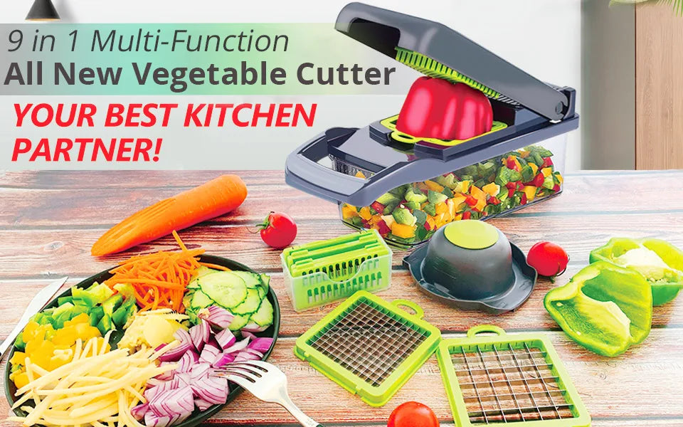 Vegetable Chopper Multifunctional Grater Cutter Kitchen Accessories Manual
