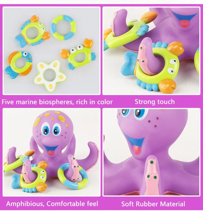 Children s Octopus Bath Toys Kids Summer Pool