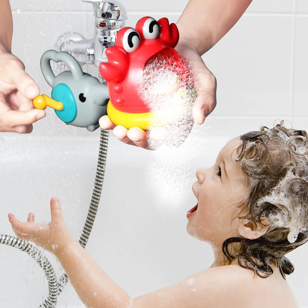 Bathtub Soap Machine Blowing Bubble Baby Bath Toys