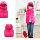 Fall Solid Waistcoat Children Outerwear Winter Coats Kids