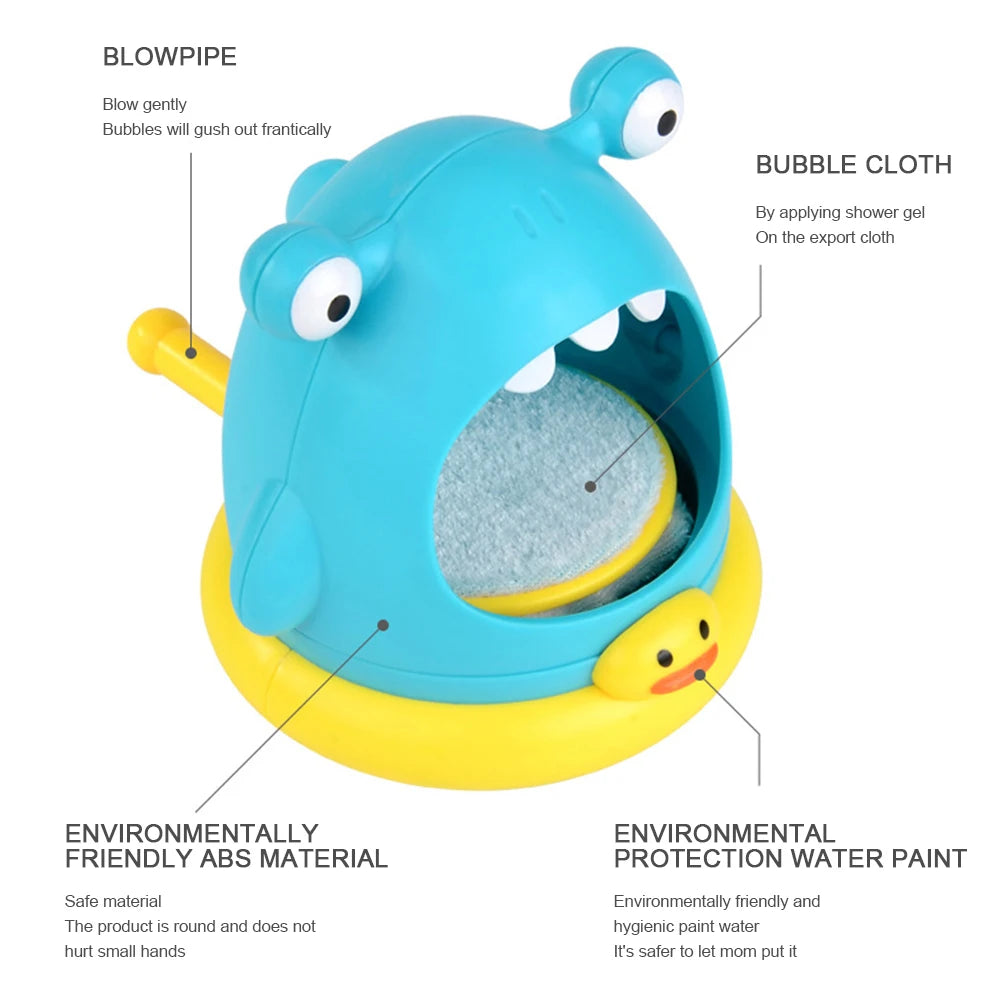 Bathtub Soap Machine Blowing Bubble Baby Bath Toys