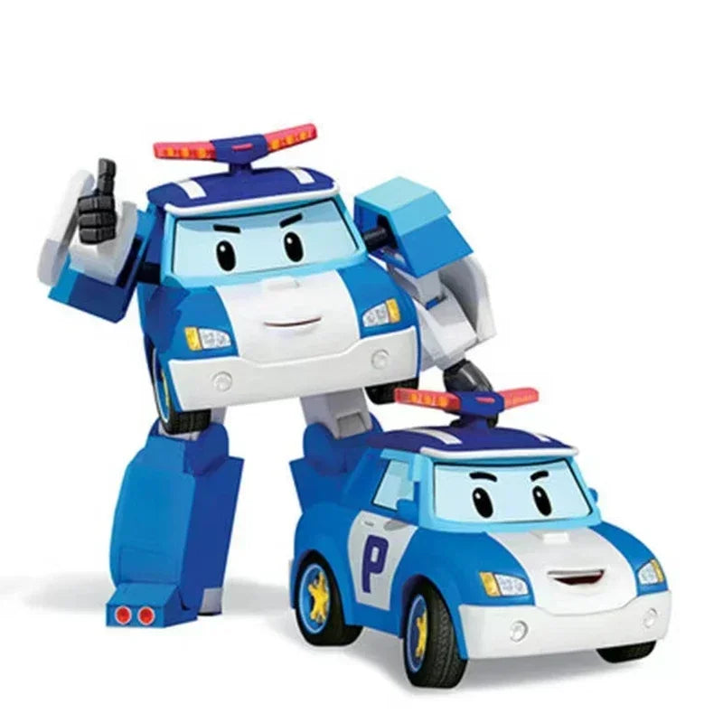 Silverlit Robocar Korea Robot Kids Toys Plastics Transformed