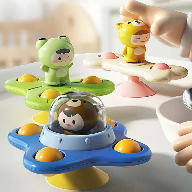 Suction Cup Spinner Toys for 1 2 Year