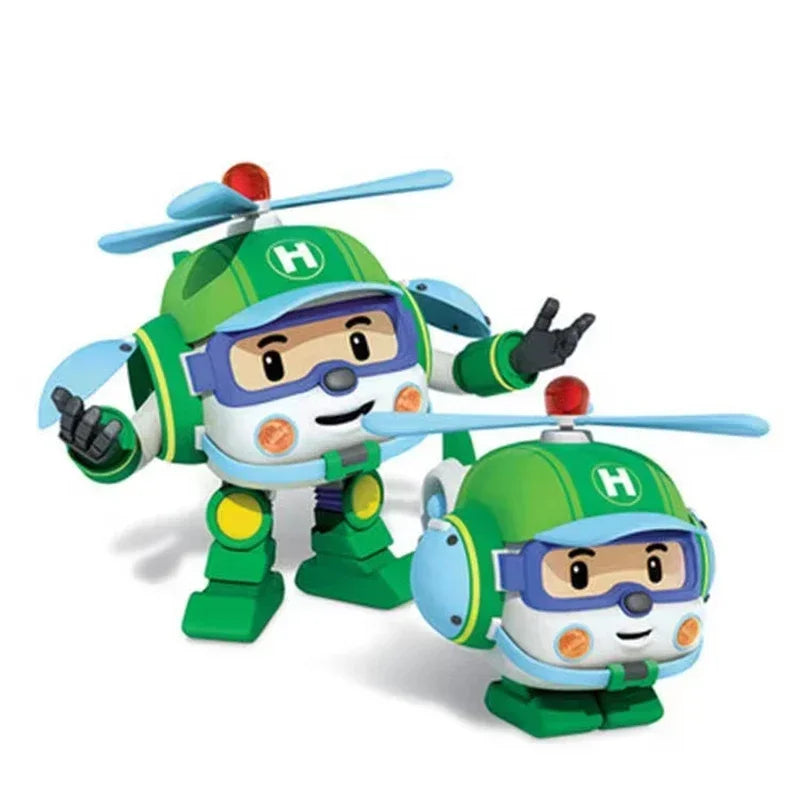 Silverlit Robocar Korea Robot Kids Toys Plastics Transformed