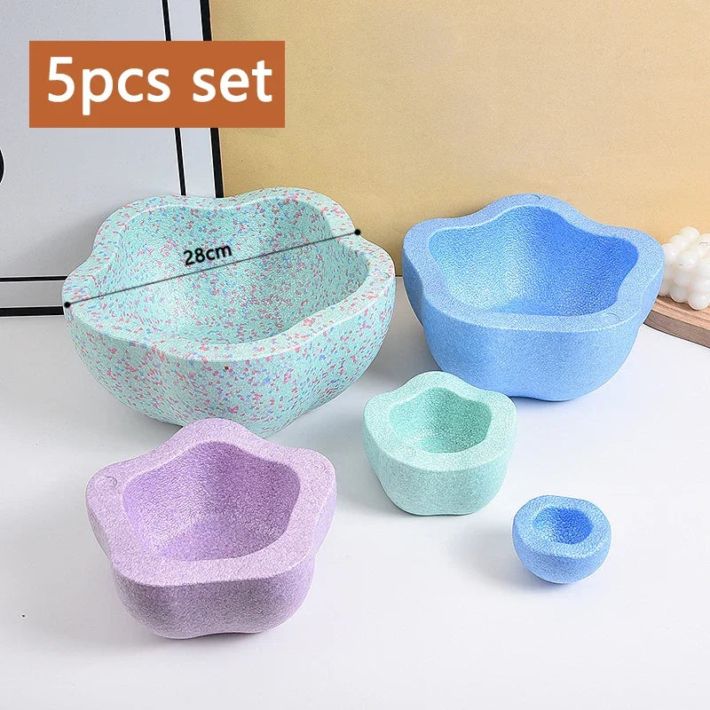 Foam Balance Stepping Stone Kids Sports Toys Touch