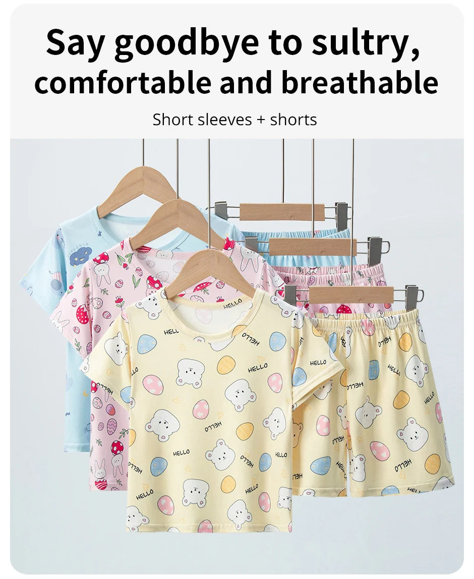 2 piece Summer Children s Comfortable And Versatile