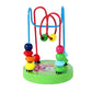 Montessori Baby Toys Wooden Roller Coaster Bead Maze