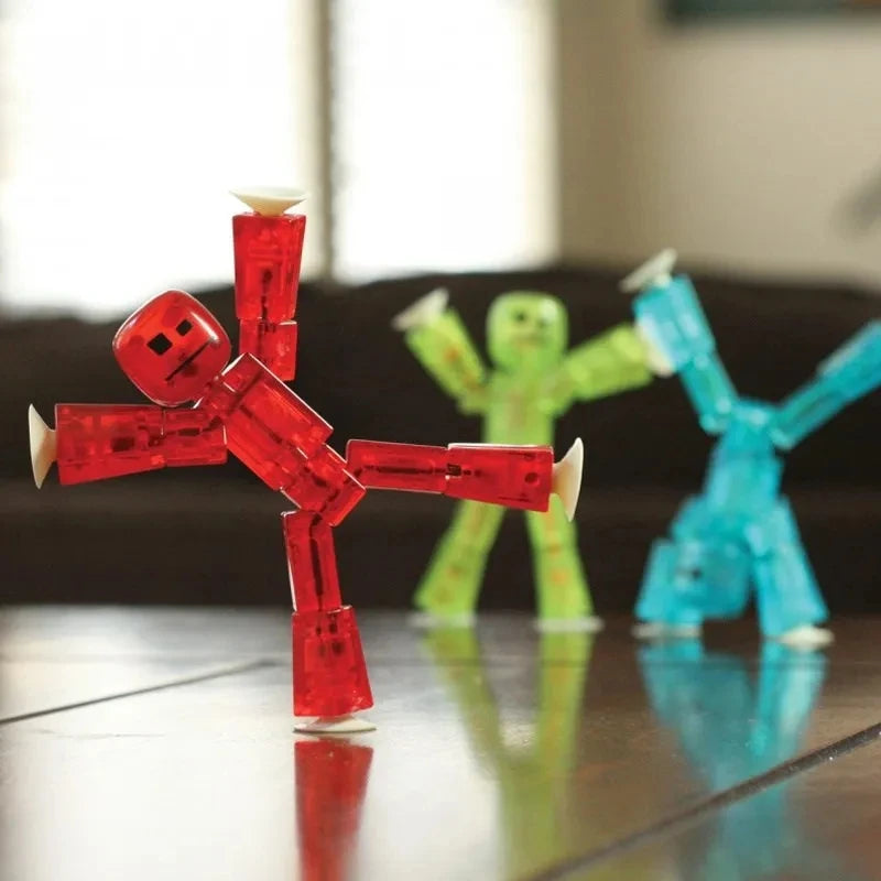 Suction Cup Stickbot Toys Sticky Robbot Toys for