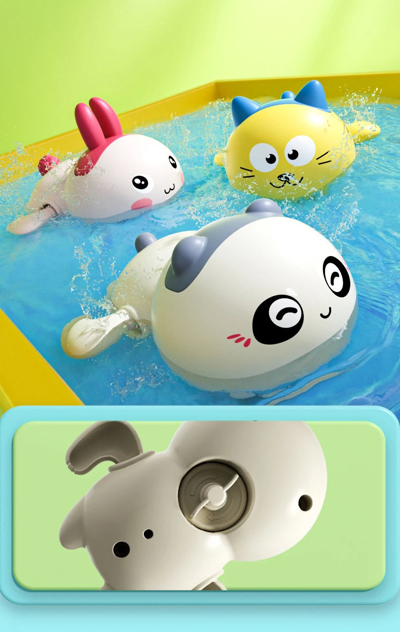Baby Bath Toys Floating Wind Up Toy Cute