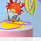 1 Set Kid Animals Ring Toss Game Toy