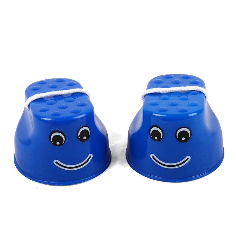 1 Pair Children s Smile Jumping Stilts Kindergarten
