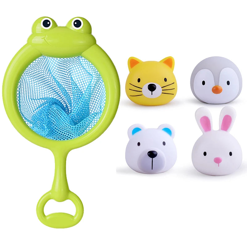 Baby Cute Animals Bath Toy LED Light Up