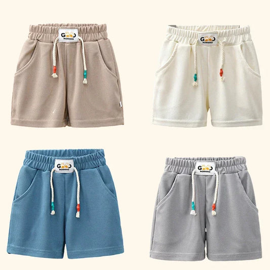 New Summer Boys Shorts Candy Color Beach Shorts