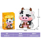 Animal Cat Bricks Constructor Set Micro Building Blocks