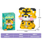 Animal Cat Bricks Constructor Set Micro Building Blocks