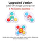3Pcs Set Suction Cup Spinning Cartoon Animal Spinner