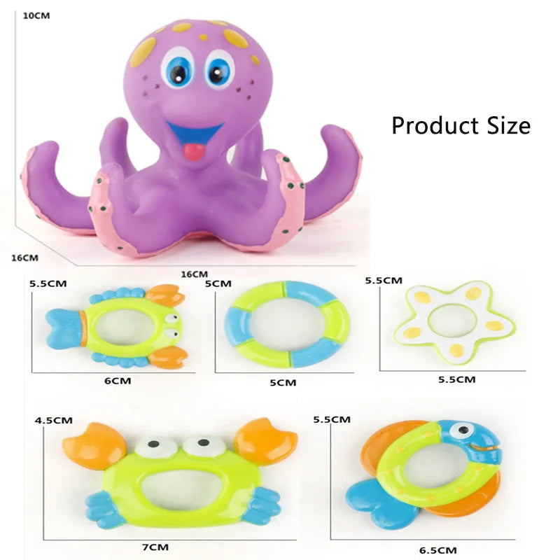 Children s Octopus Bath Toys Kids Summer Pool