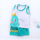 Children Sets Kids Vest Suit 2PCS Set Summer