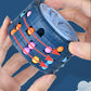 3D Cylinder Cube Toy Magical Bean Gyro Rotate