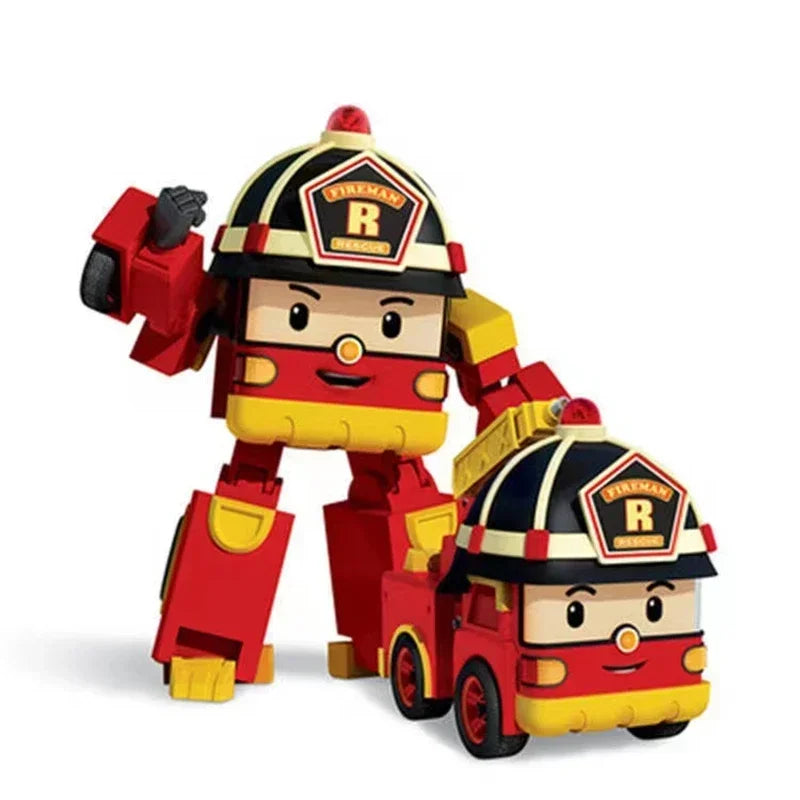 Silverlit Robocar Korea Robot Kids Toys Plastics Transformed