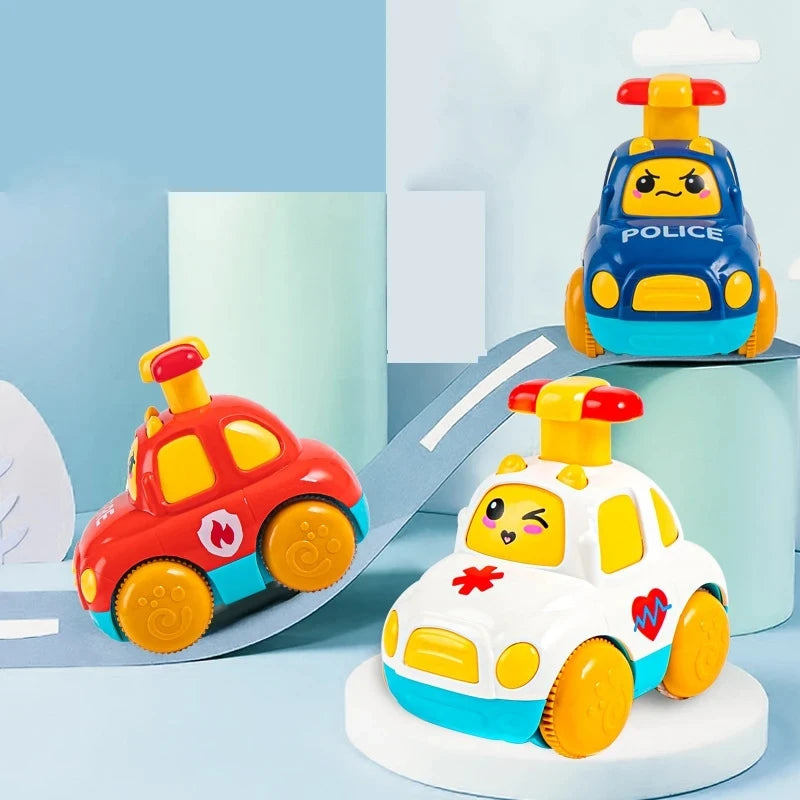Baby Animal Car Toys Toddler Press and Go