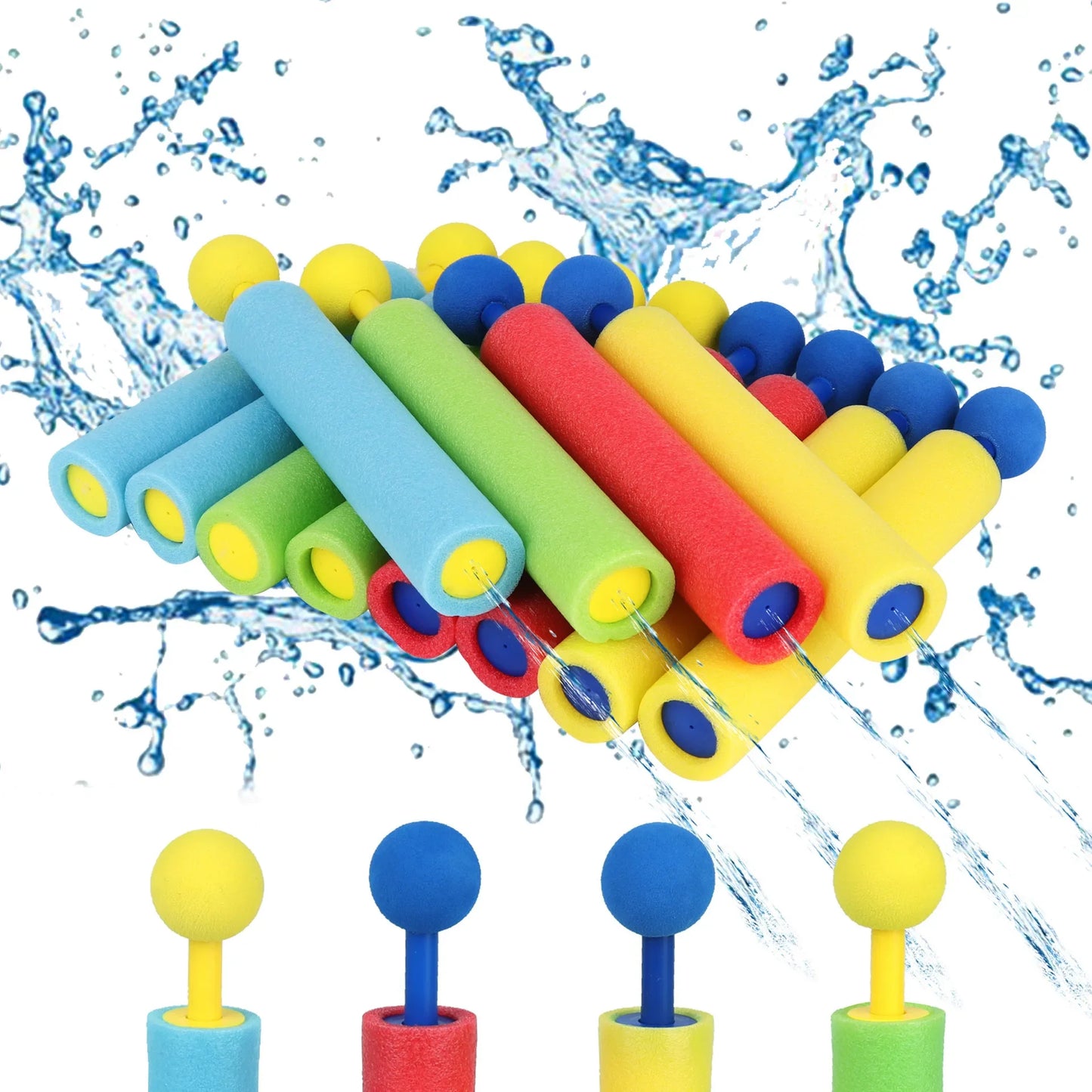 4pcs Water Blaster Water Guns for Kids Shooter