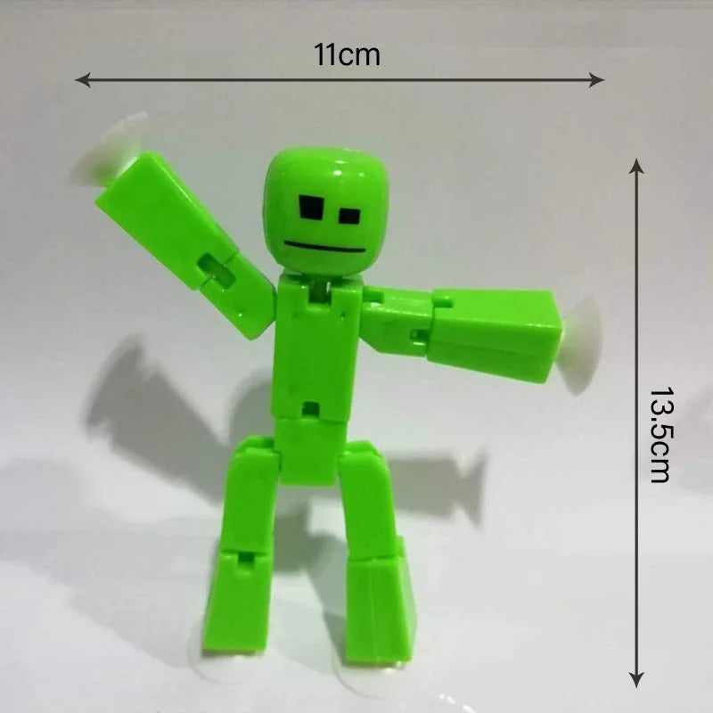 Suction Cup Stickbot Toys Sticky Robbot Toys for
