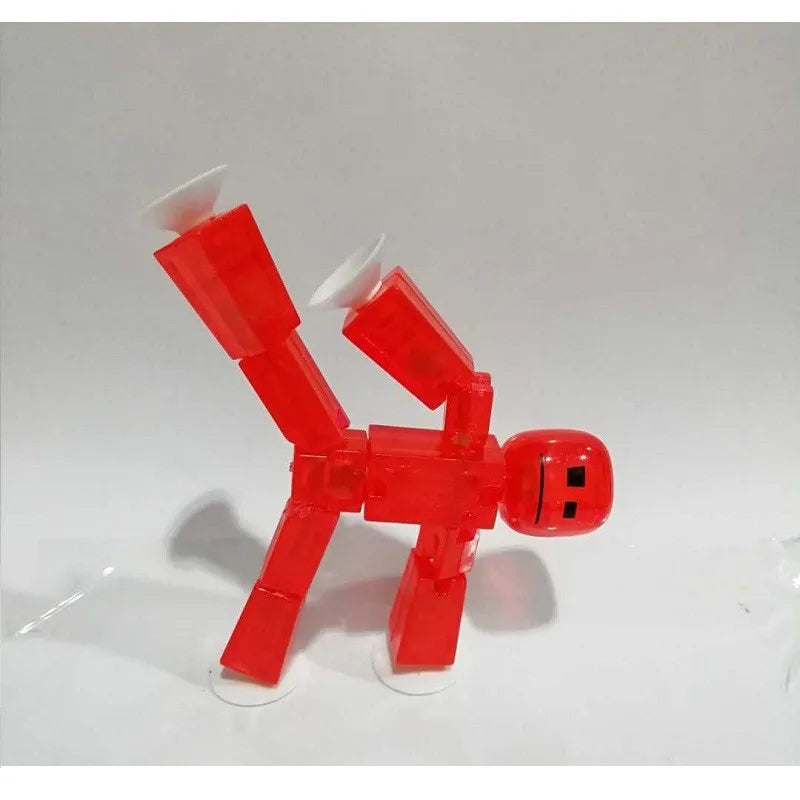 Suction Cup Stickbot Toys Sticky Robbot Toys for